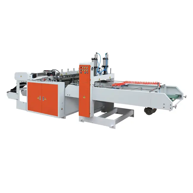 双通道热封热切制袋机